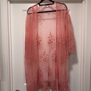 Pink Pool CoverUp size Medium